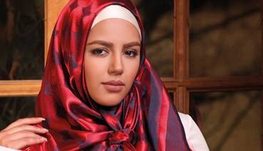 آموزش 2 مدل بستن روسری مجلسی برای ایام عید