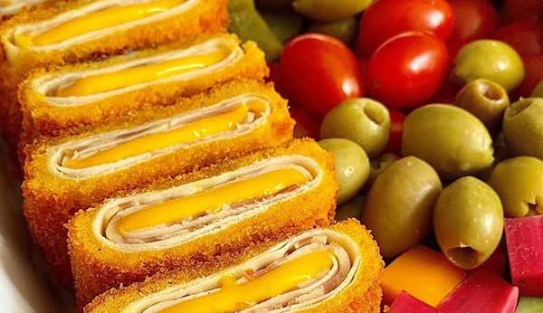 طرز تهیه رول ژامبون سوخاری ساده با طعمی بی نظیر