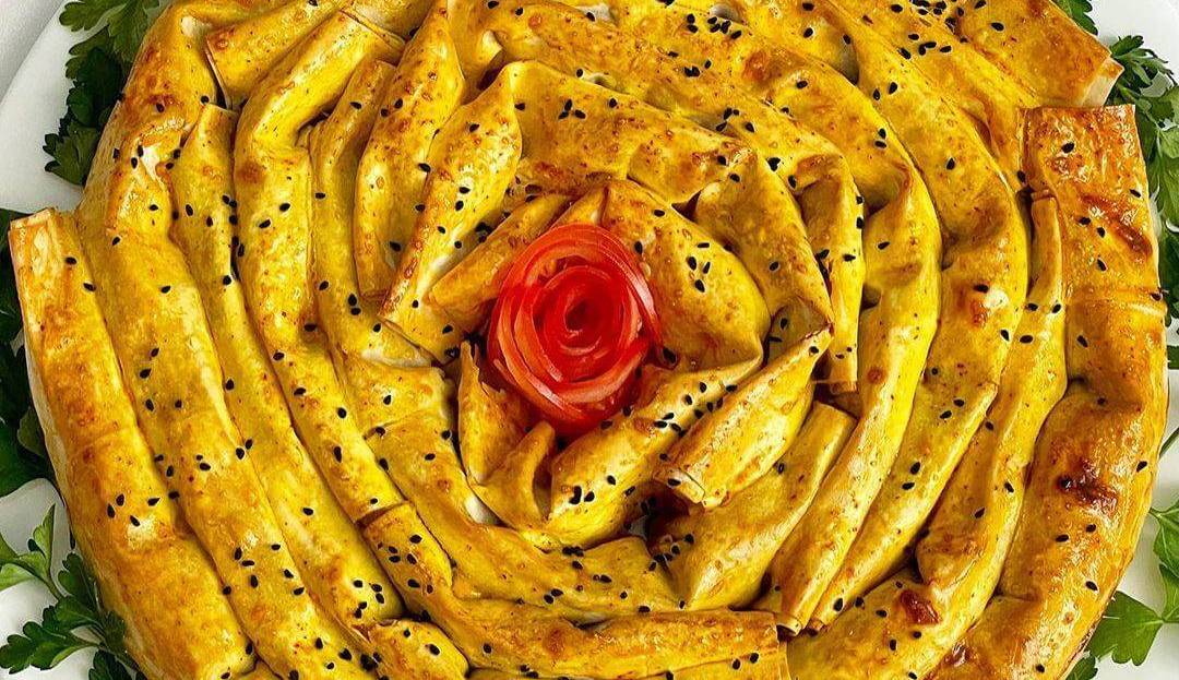 بورک کشک و بادمجان