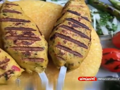 خلاقیت در تهیه کباب کوبیده مرغ
