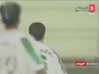 گل علی دایی به ازبکستان با گزارش مرحوم شفیع