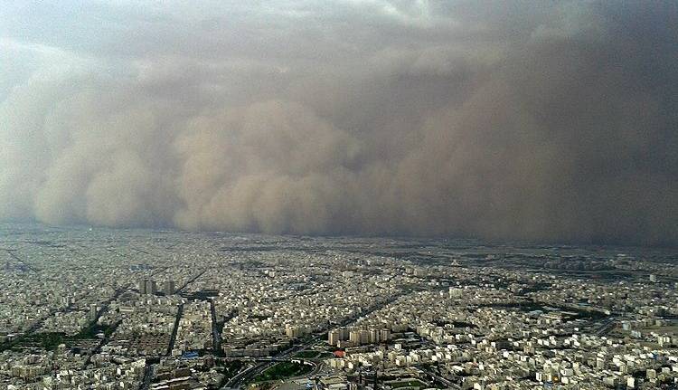 طوفان دوم‌ تهران ‌ضعیف‌‌تر از طوفان بعدازظهر ‌در راه است