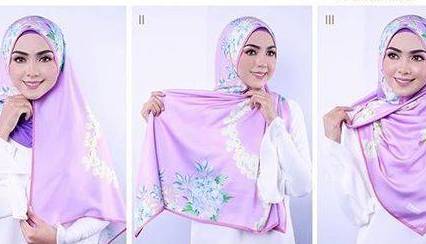 ترفند بستن روسری زیبا برای مهمانی ها