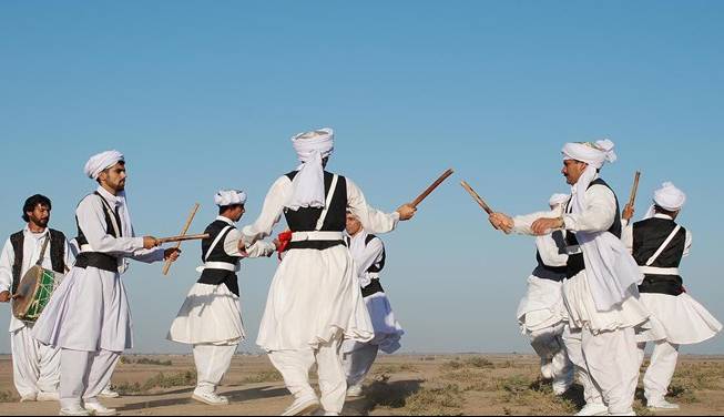 طنین موسیقی سیستانی در نوروزگاه زهک