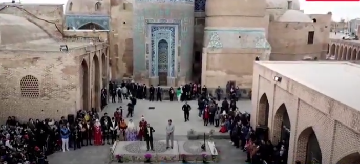 اجرای برنامه‌های شاد در مجموعه “شیخ‌صفی‌الدین اردبیل”