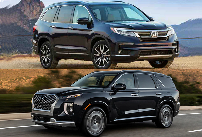 هیوندای پالیسید ۲۰۲۲ در مقابل هوندا پایلوت ۲۰۲۲