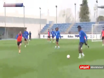 تمرینات آماده‌سازی رئال مادرید برای دیدار با سلتاویگو