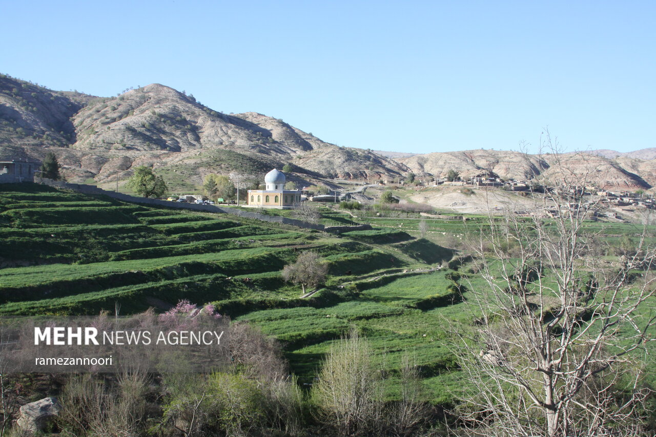 عکس/ کُلم؛ عروس روستاهای استان ایلام