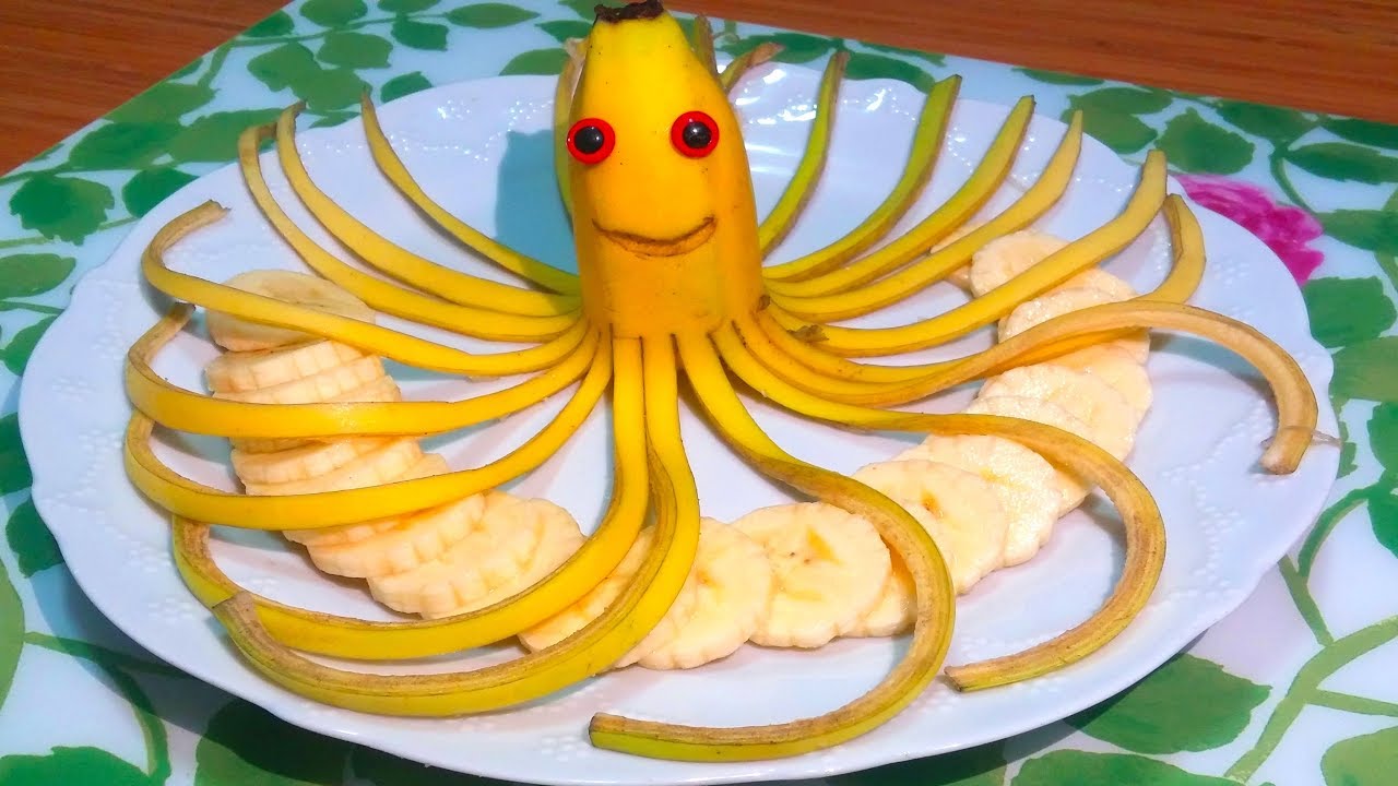 آموزش تزئین متفاوت موز