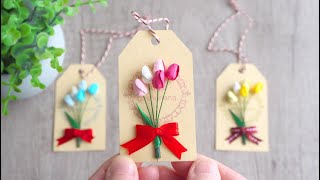 ایده درست کردن کارت پستال ظریف و زیبا در خانه