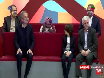 شوخی جناب خان با موهای هامون حجازی فر