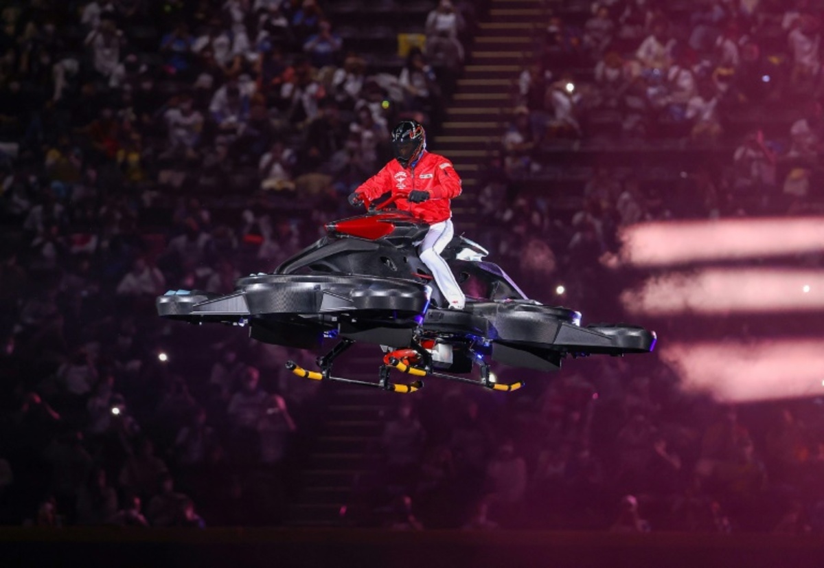 موتور پرنده ژاپنی به پرواز درآمد