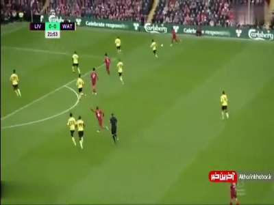 گل اول لیورپول به واتفورد توسط دیگو ژوتا
