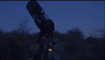 رصد ایستگاه فضایی از روی زمین هنگام پیاده روی فضایی