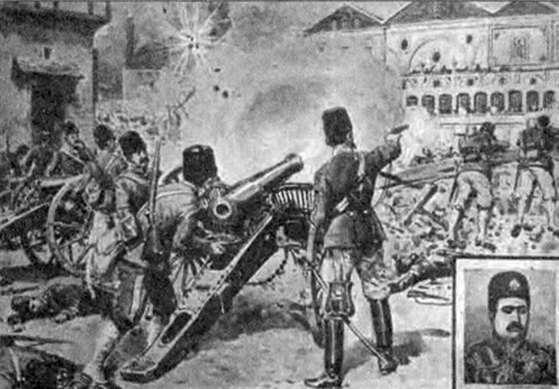 تقویم تاریخ/ به توپ بستن تبریز توسط نظامیان دولت قاجار
