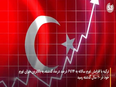 رکوردزنی تورم در ترکیه رکوردزنی تورم در ترکیه