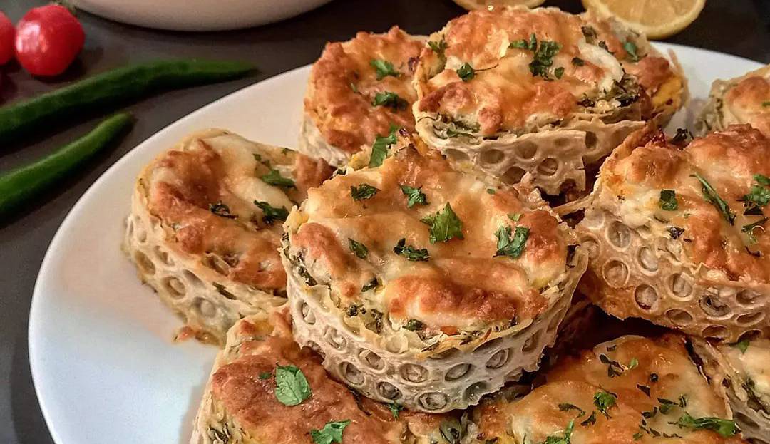 آموزش گام به گام «رولت مرغ با نان لواش» لذیذ