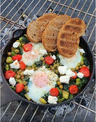 شاکشوکا یا همان املت سبز