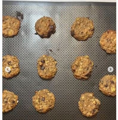 آموزش تهیه کوکی موز و جو دوسر