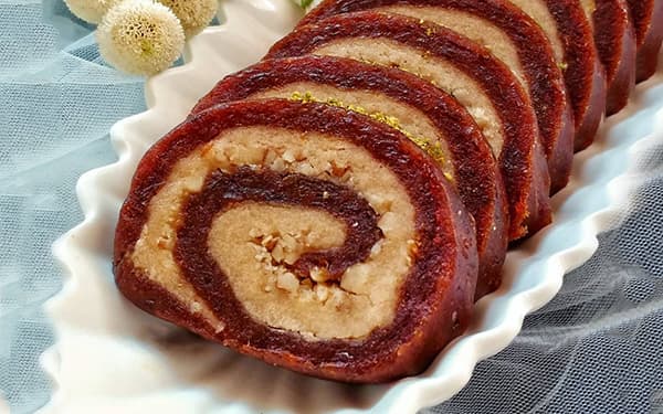 روشی عالی برای تهیه «رولت خرما» مقوی