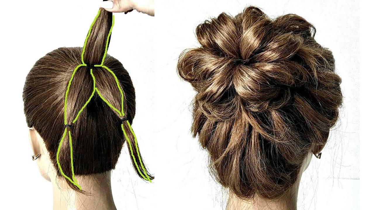 ترفندی جدید برای شنیون مو خانگی