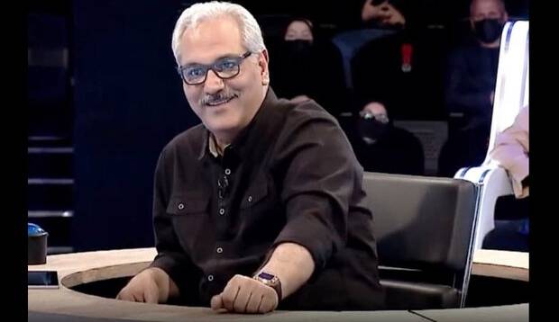 واکنش مهران مدیری به شعرخوانی شرکت کننده