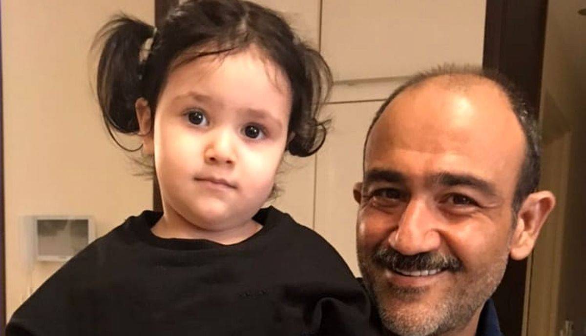 چهره ها/ سلفی مهران غفوریان با همسر و دخترش