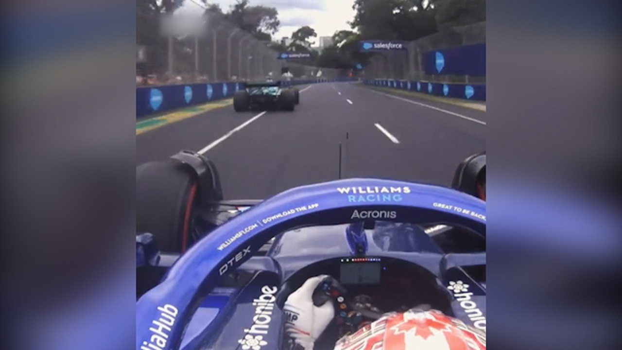 تصادف شدید در مسابقات فرمول یک استرالیا