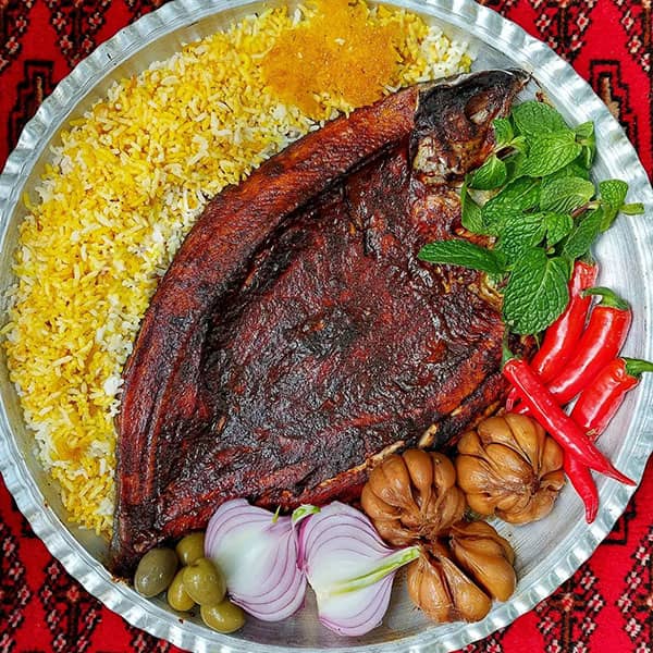 ماهی با سس مخصوص به روش رستورانی