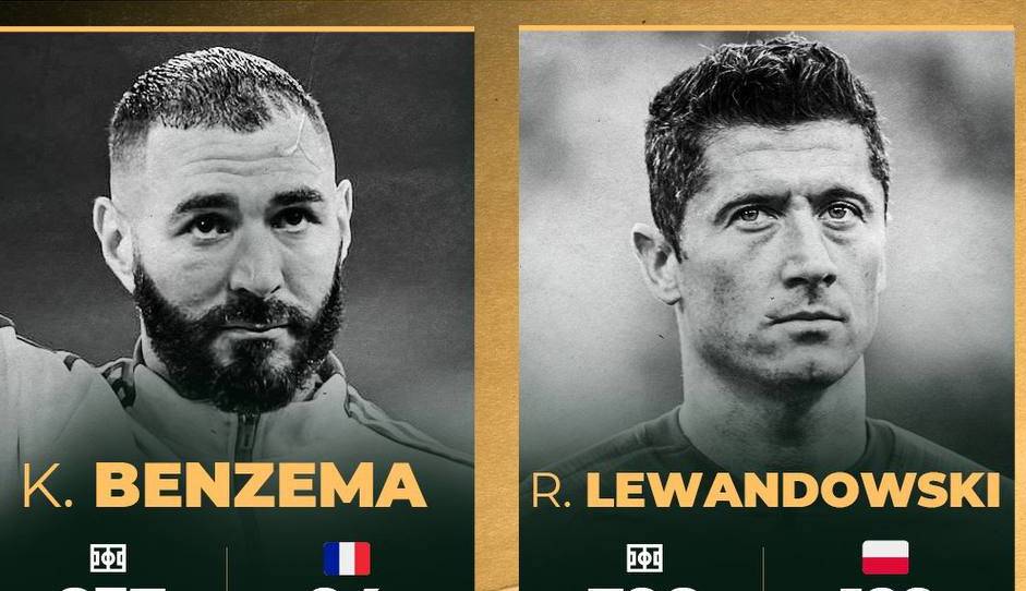 کریم بنزما در مقابل لواندوفسکی