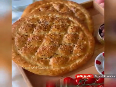 فوت و فن تهیه نان «پیده» ماه رمضانی