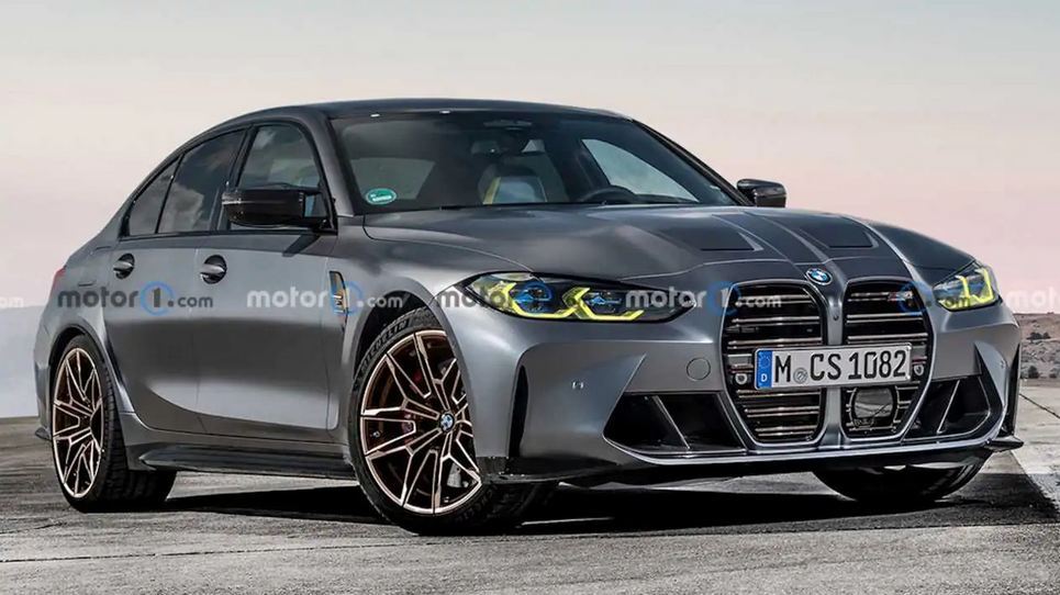 رندر جدیدی طراحی خودروی BMW M۳ CS ۲۰۲۳ را فاش کرد
