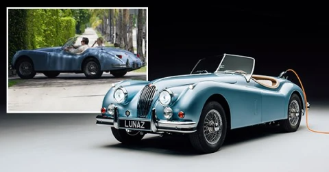 جگوار نیم میلیون دلاری، هدیه دیوید بکام برای عروسی پسرش!