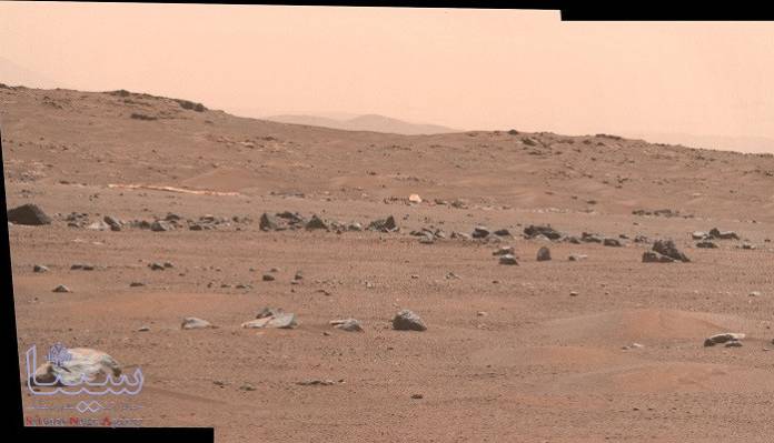 مریخ نورد استقامت چتر خود را روی سطح مریخ مشاهده کرد