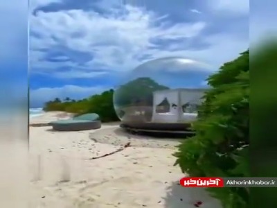 اقامتگاه‌ حبابی در مالدیو