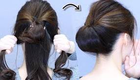 روشی متفاوت برای بستن موها