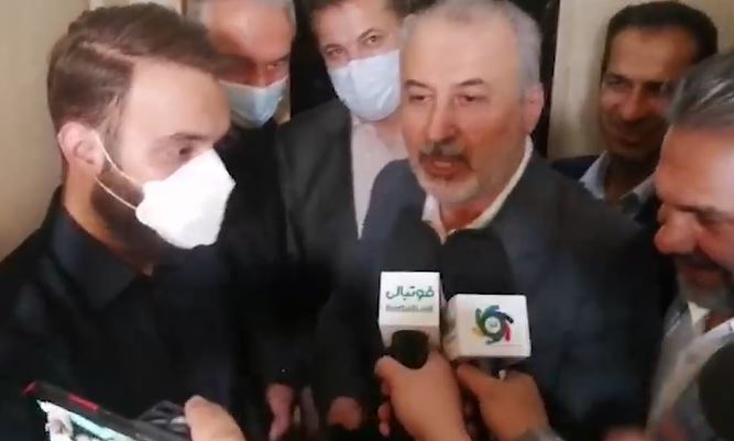 فرار مدیرعامل پرسپولیس با آسانسور! فرار مدیرعامل پرسپولیس با آسانسور!