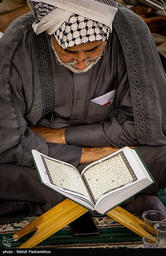 مراسم جزء خوانی قرآن کریم در اهواز