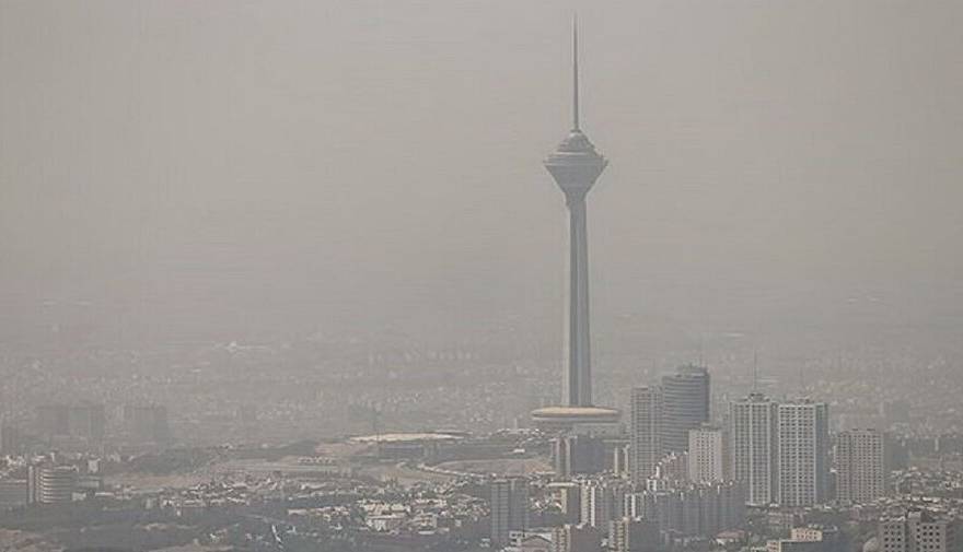 آلودگی بی‌سابقه هوای تهران طی هفته گذشته