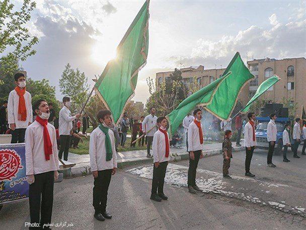 سرود زیبای دهه نودیها برای کریم اهل بیت (ع)