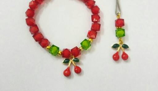 ایده ساخت دستبند آلبالویی