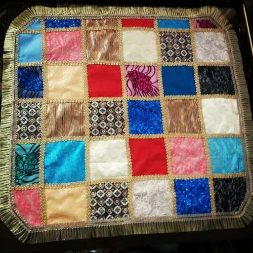 آموزش دوخت زیر قابلمه ای چهل تیکه