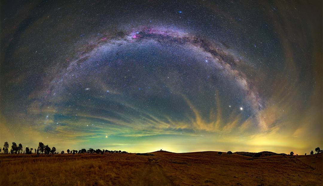 آسمان زیبای استپی در پرتغال آسمان زیبای استپی در پرتغال