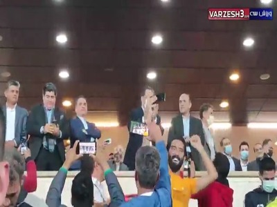 انفجار ورزشگاه پس از گل نساجی؛ خواننده مشهور در آزادی