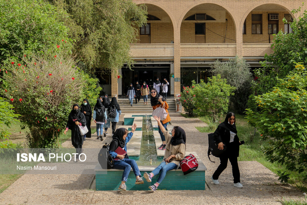 عکس/ بازگشایی دانشگاه‌ «شهید چمران اهواز» بعد از دو سال