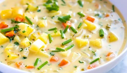 فوت و فن تهیه «سوپ سیب زمینی» مامان بزرگ ها