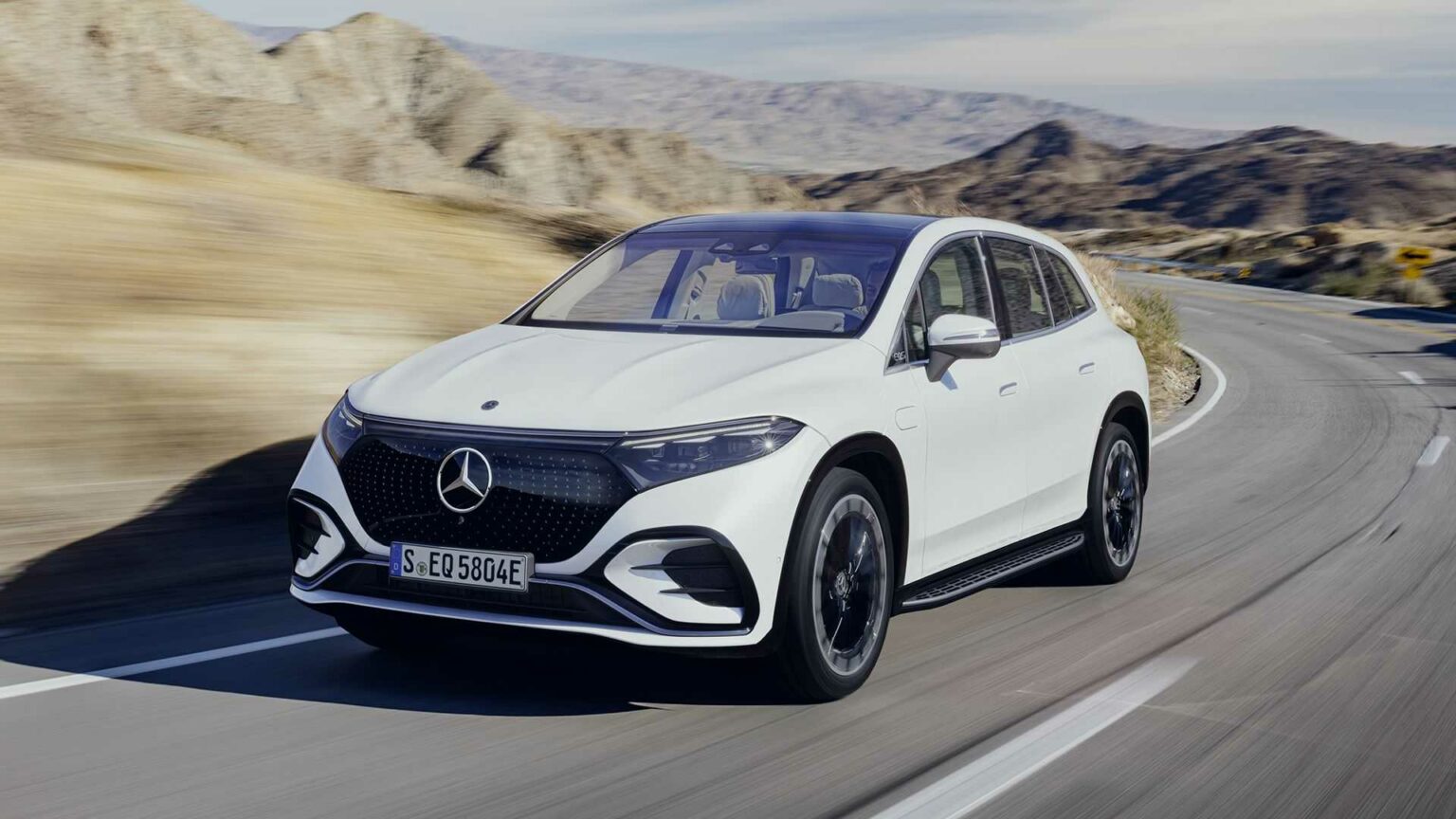 مرسدس بنز EQS SUV معرفی شد