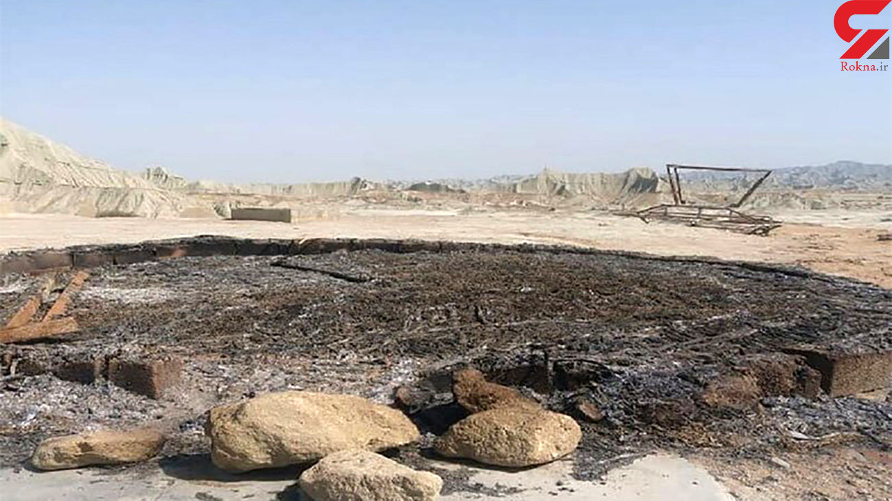 افراد مسلح کپرهای کمپ معروف گردشگری را در چابهار آتش زدند