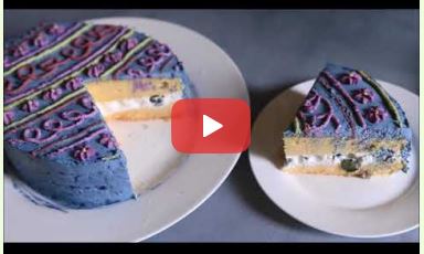 آموزش تهیه کیک تخم مرغی ساده