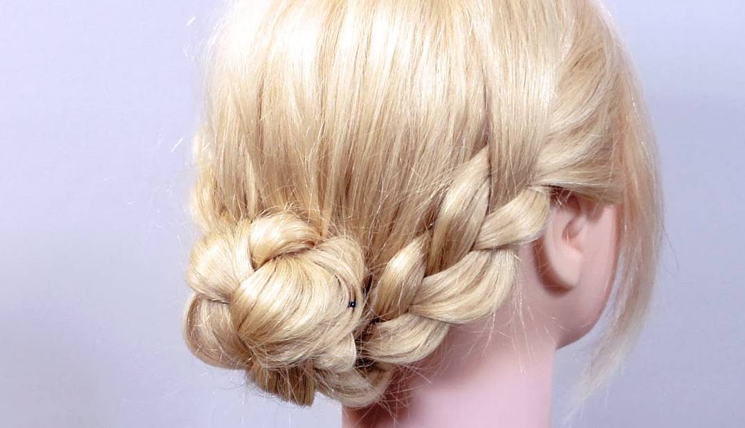 2 مدل شنیون مخصوص موهای کوتاه